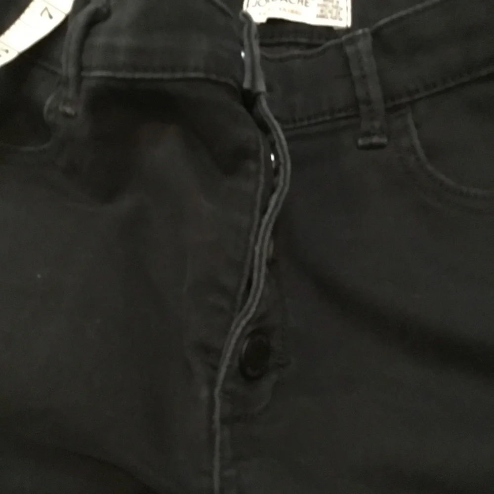 JORDACHE Girls size 18 slim black high rise super skinny stretch denim j…